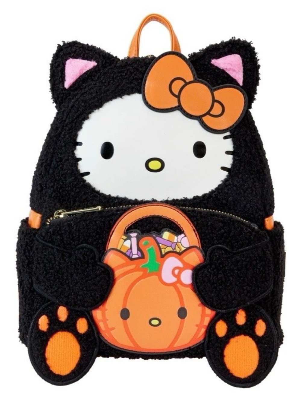 Loungefly Sanrio Exclusive Hello
Kitty Halloween Plush Glow
Backpack Purse NWT